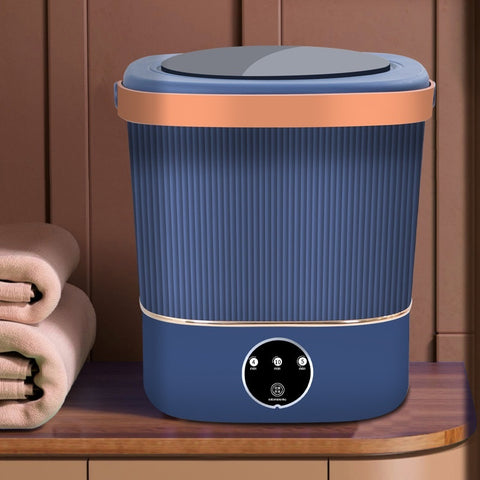 Mini Lavadora Portátil 12L – Plegable y Multifuncional