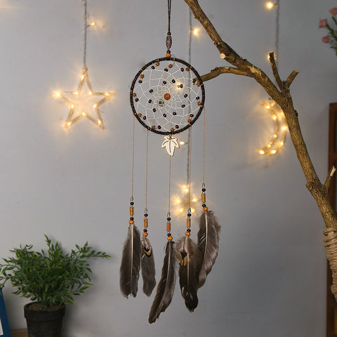 Atrapasueños Colgante Hecho a Mano – Decoración de Pared Moderna