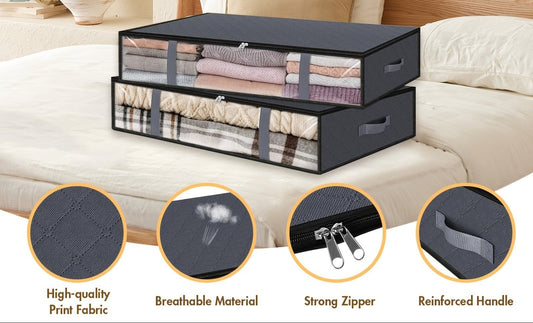 Bolsa plegable de gran capacidad para ropa, colcha, cama y cochecito de bebé, resistente a la humedad