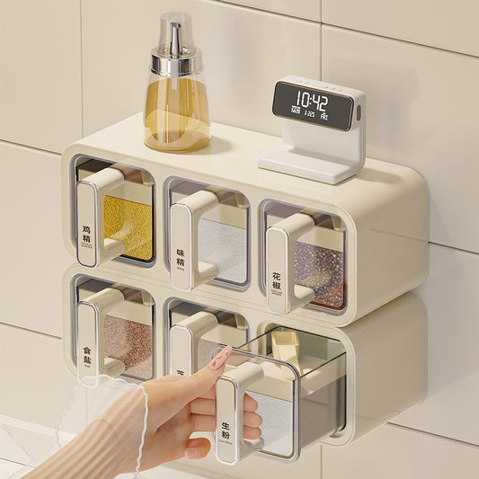 Organizador de Especias de Pared Multifuncional