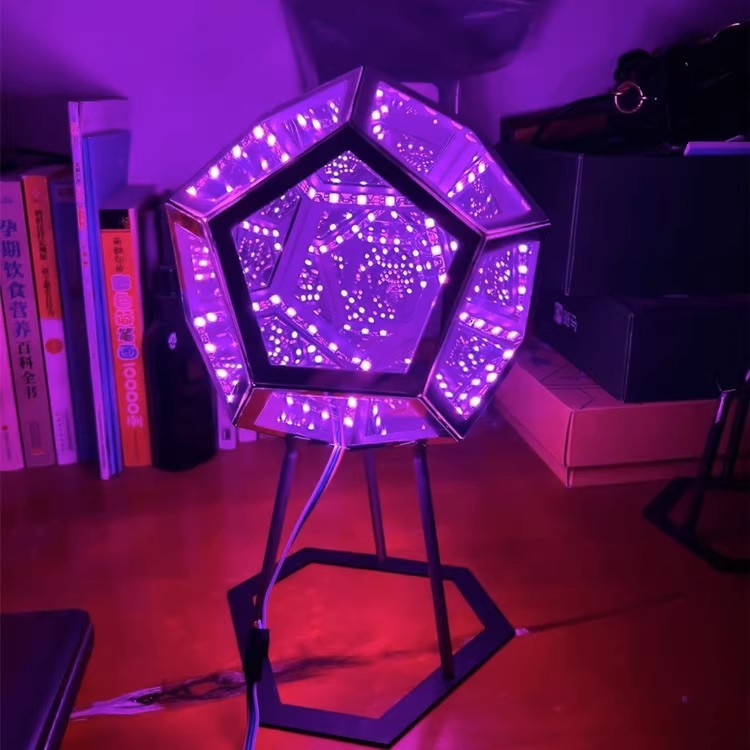 Lámpara Geométrica LED de Atmósfera